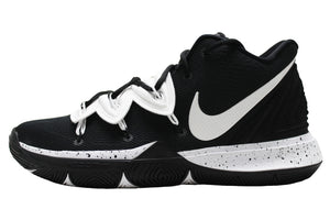 kyrie 5 team white black