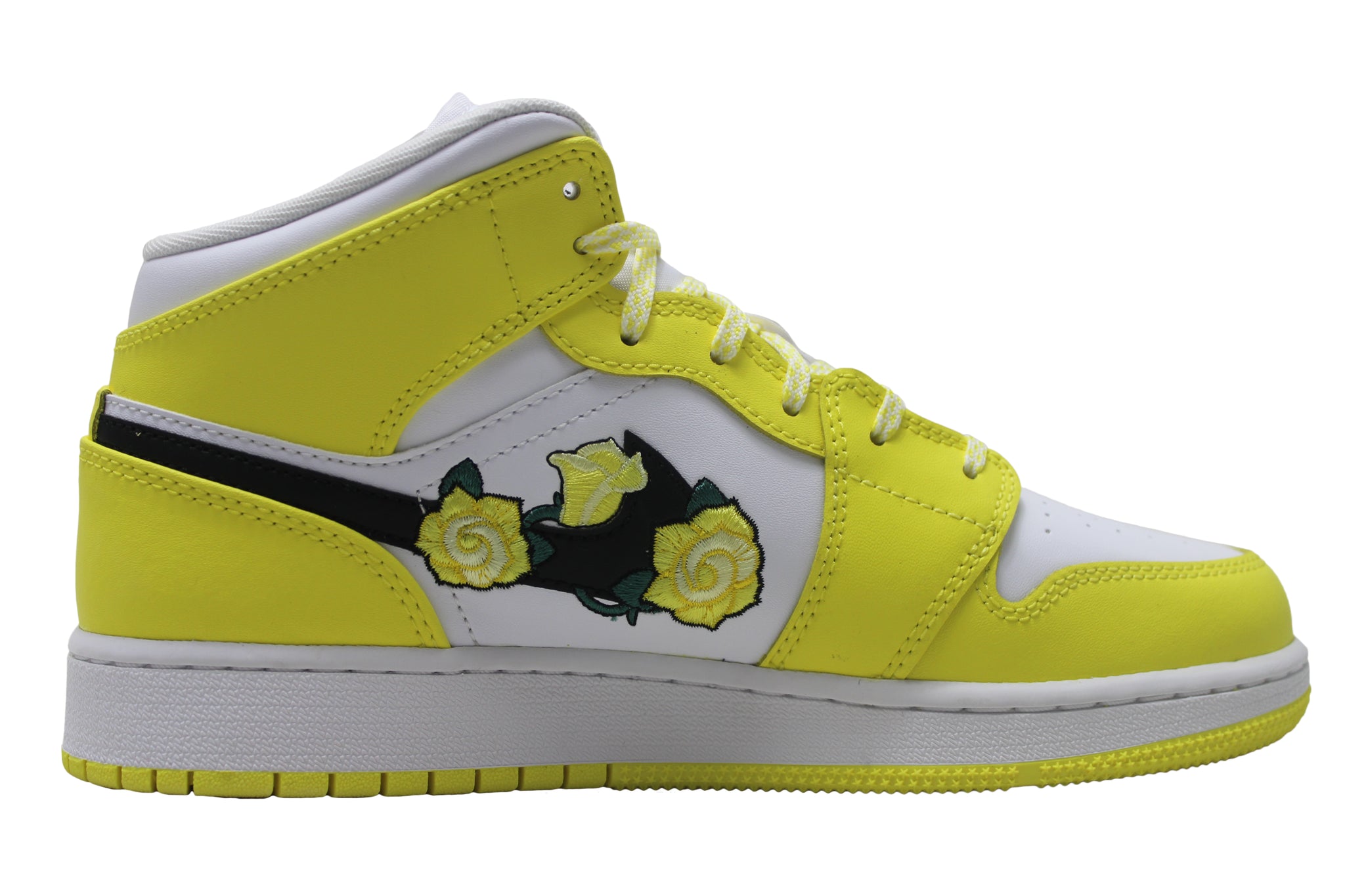 air jordan 1 mid gs dynamic yellow