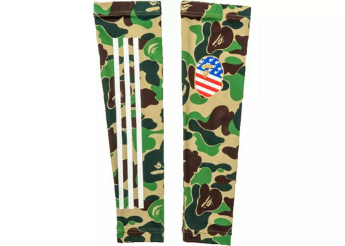 bape x adidas sb tights green