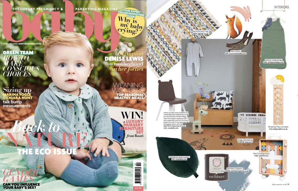 NiMi Projects Dou Toy Carry Me Blocks featured in Baby magazine