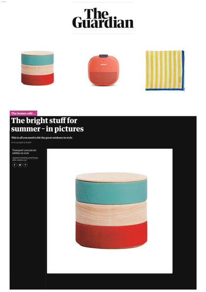 NiMi Projects Hatashikki Border Box as featured in The Guardian's Home Edit