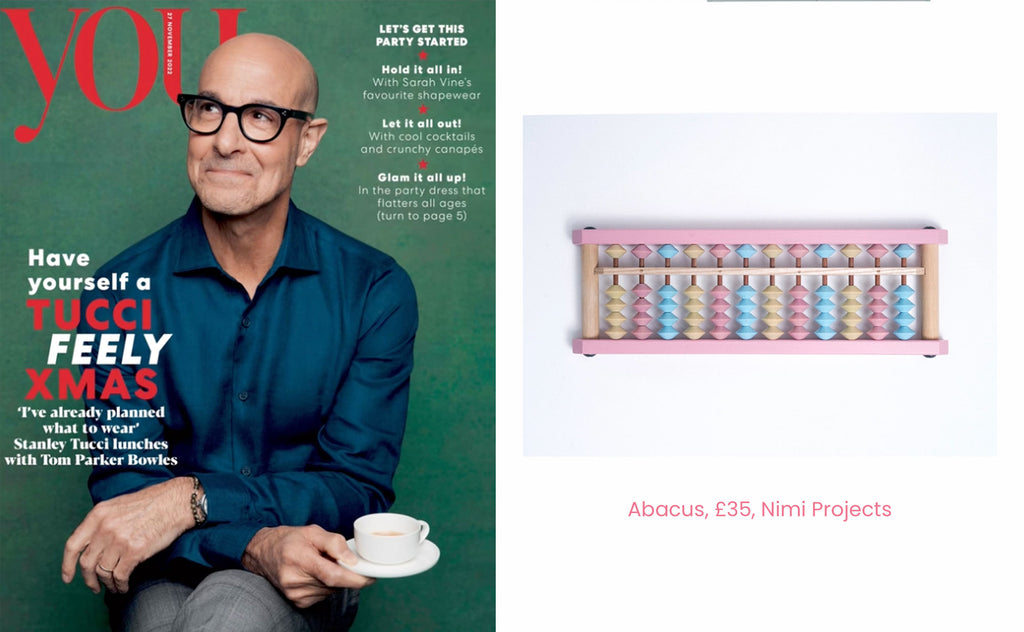 NiMi Projects Daichi abacus in You Magazine 2022