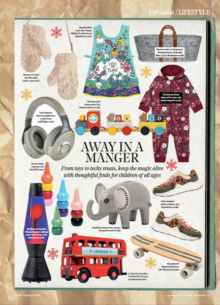 Fabric Magazine gift guide, featuring NiMi Projects' Aozora Crayons.