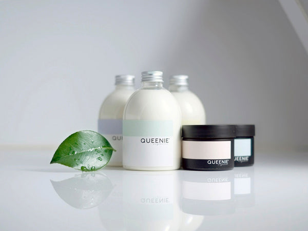 Queenie Organics skincare range
