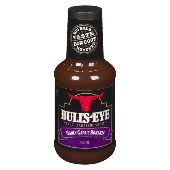 Bull's Eye BBQ Sauce, Honey Garlic Bonanza 425mL