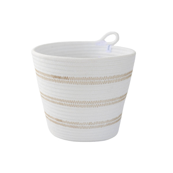 Planter Basket - Karoo Stitched Striped Re-Rope™