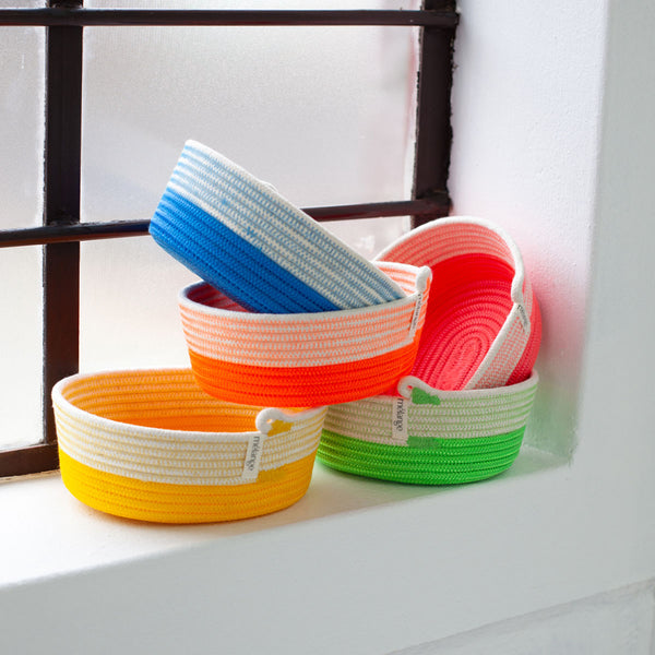 Essential Oval Basket - Neon