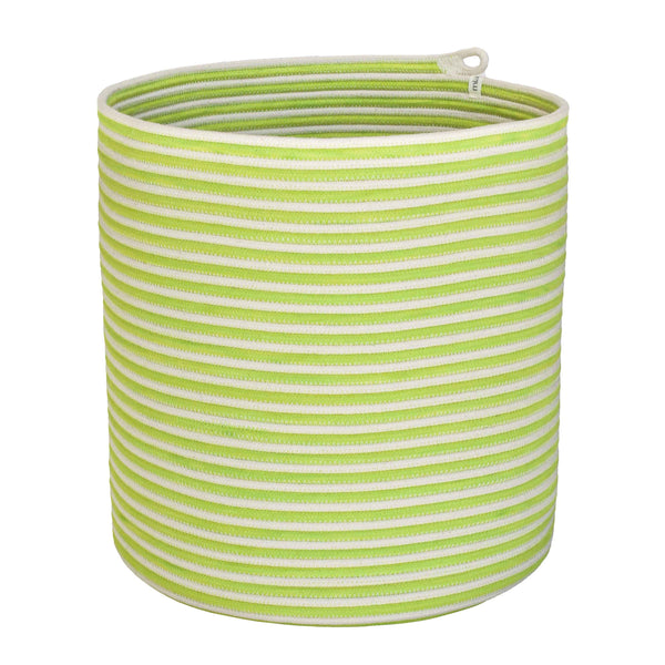 Cylinder Basket XLT - Pistachio Green Swirl