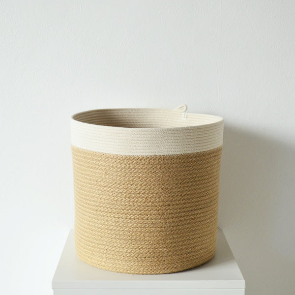 Cylinder Basket - Jute Jungle