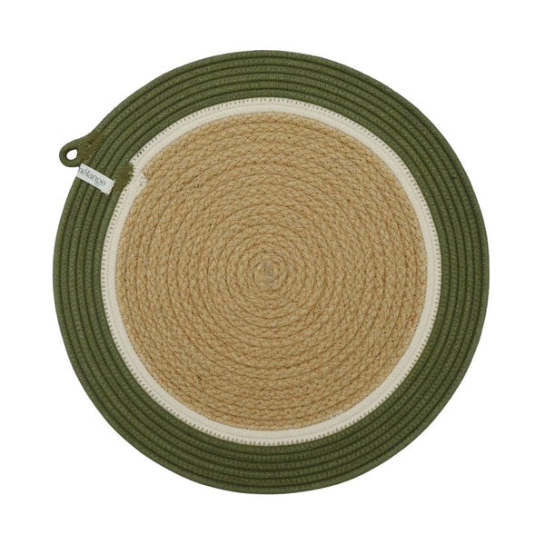 Placemats - Olive Jute Jungle