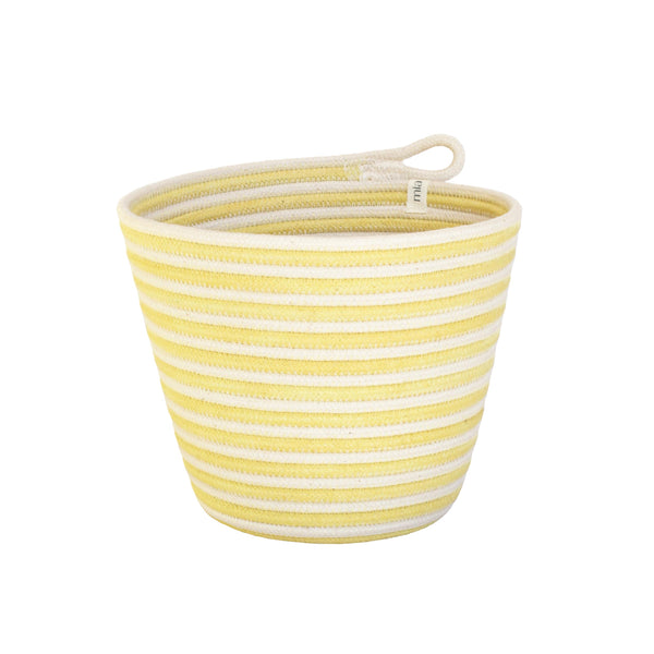 Planter - Banana Yellow Swirl