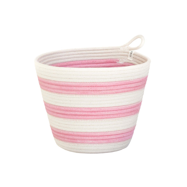 Planter - Strawberry Pink Striped