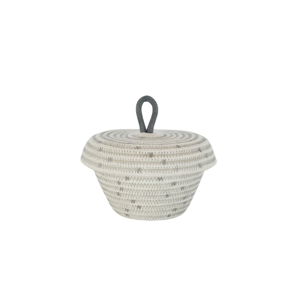 Petite Lidded Basket - Safari