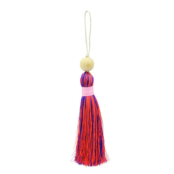 Tassel XL - Blue & Orange Multicoloured