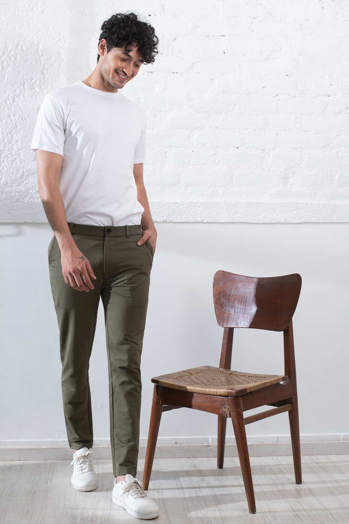 Buy The Ivy Green Formal and casual Pant online for men | Beyours – Page 6