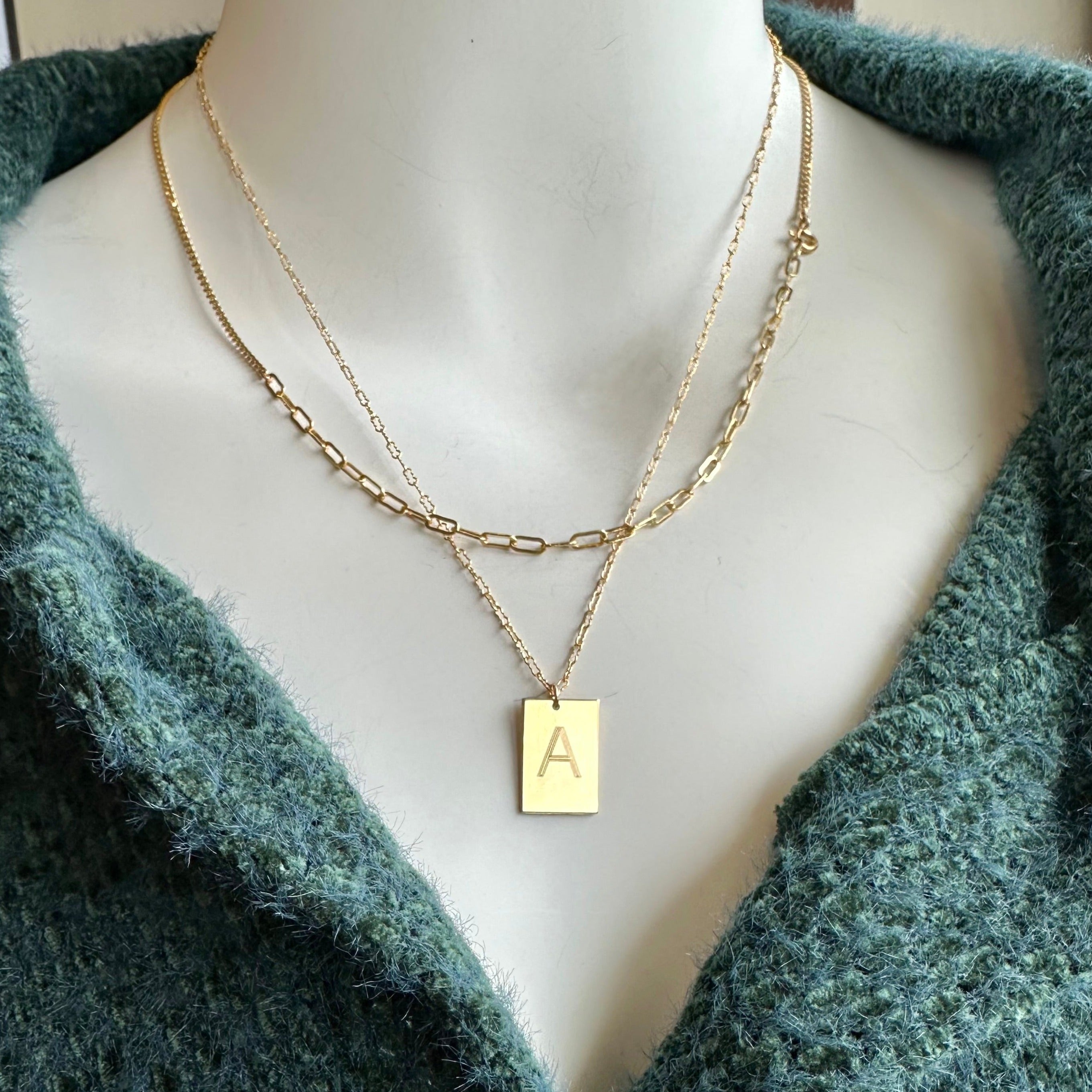 initial necklace afterpay