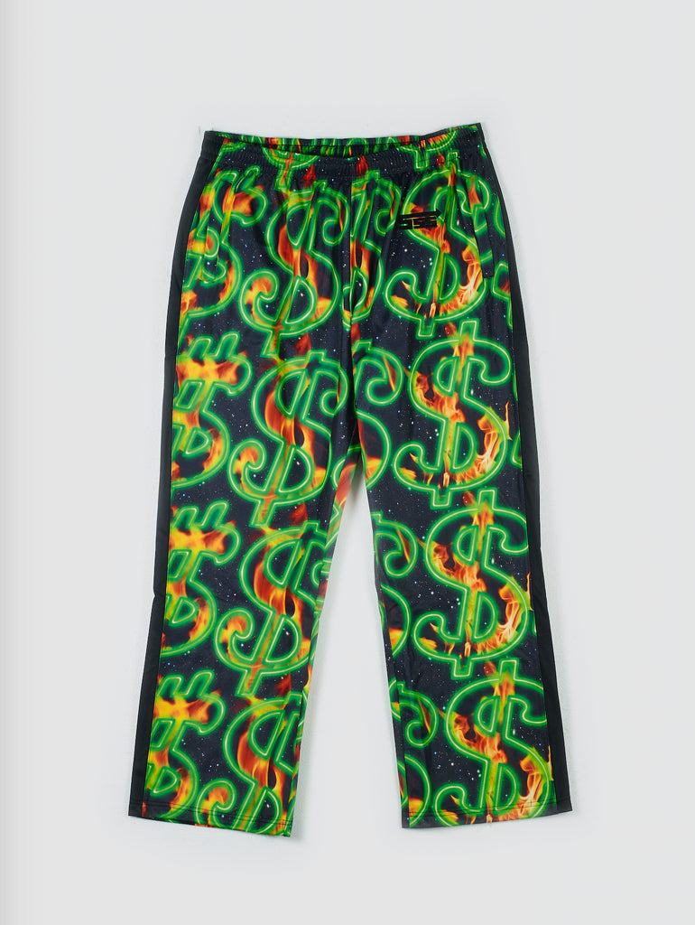 SSS World Corp Fire Dollar Track Pant