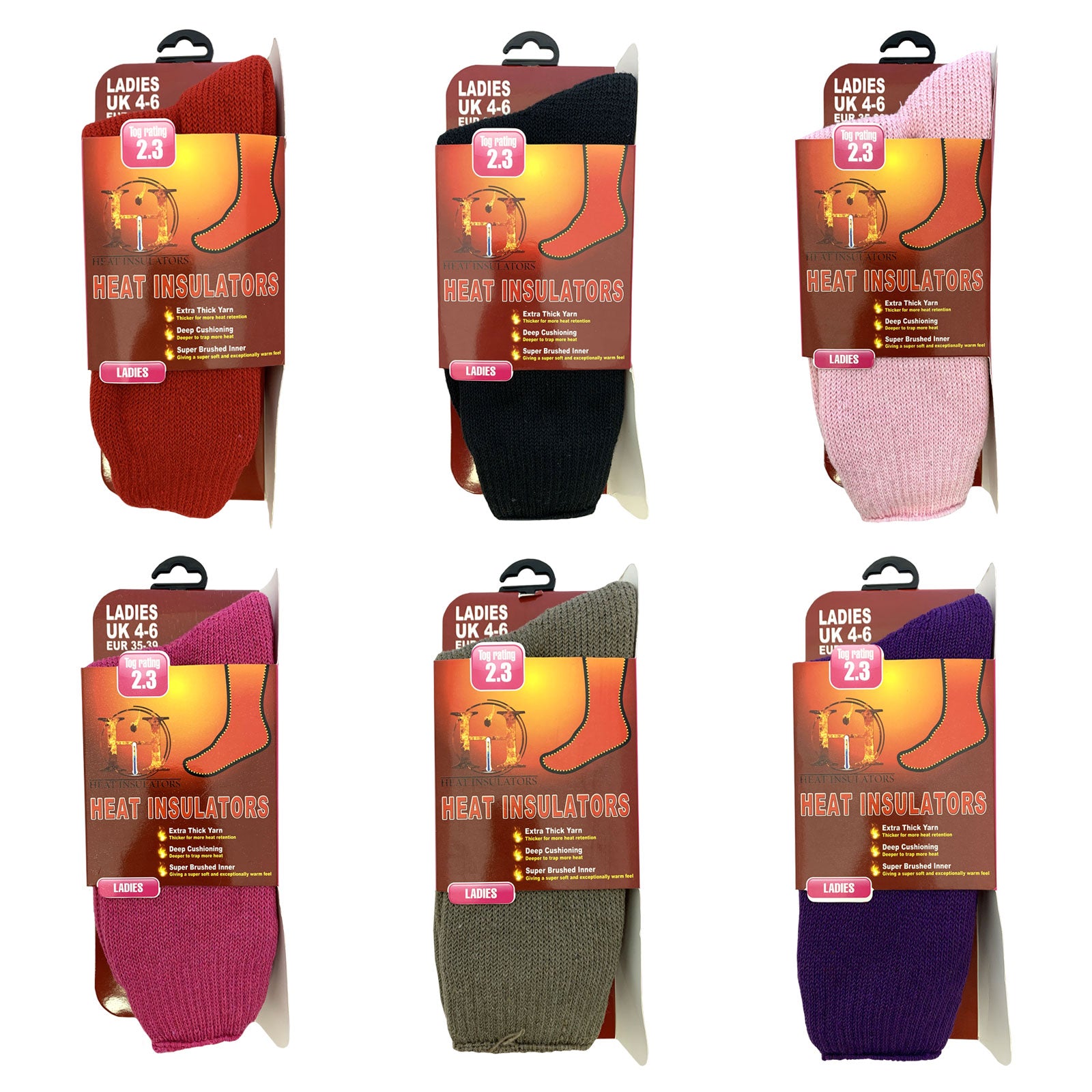 Buy Heat Holders Women S 2 3 Tog Thick Fluffy Thermal Socks For Winter 4 8 Uk Online In Indonesia B0856wq2q7