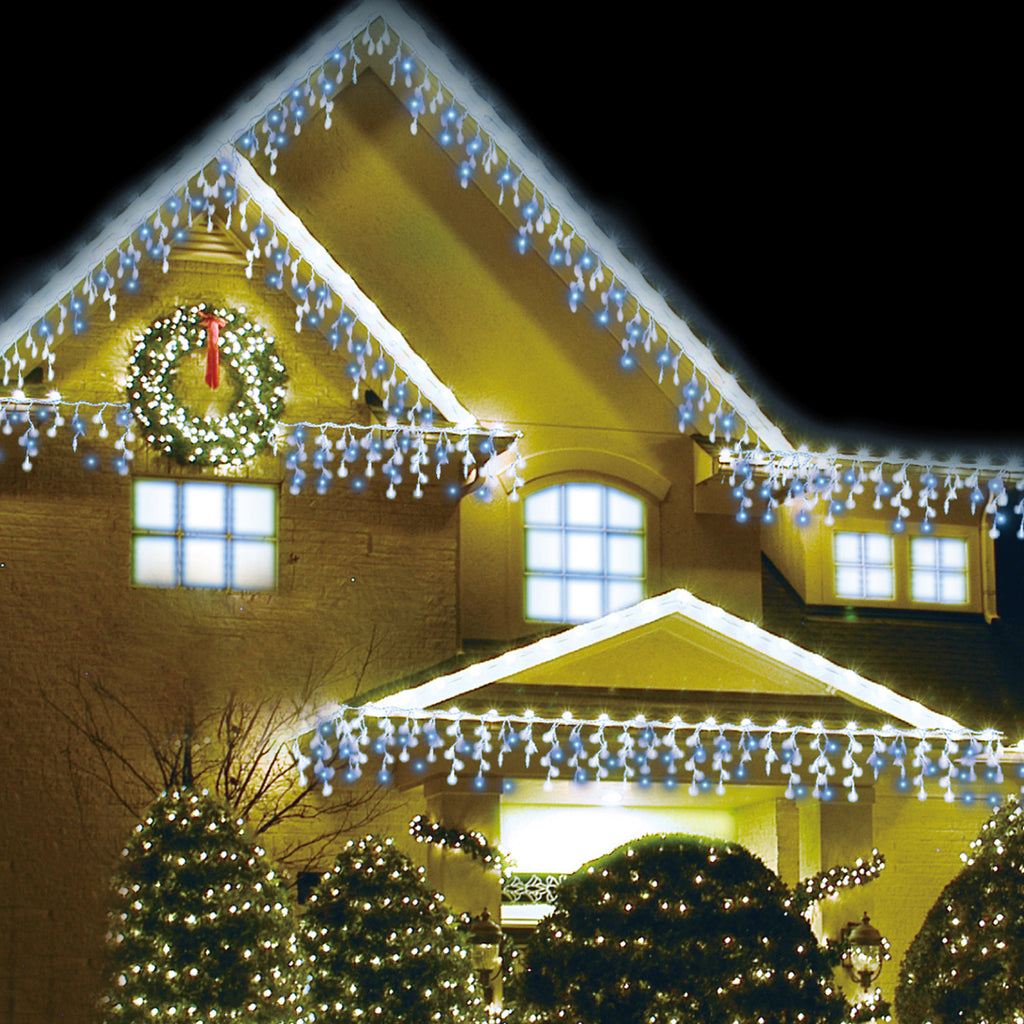 AMOS 720 LED 21m Snowing Effects Icicle Lights Indoor Outdoor Christma
