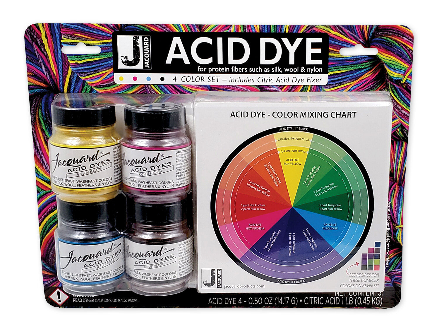 Jacquard Acid Dye-Bright Yellow – Mohair & More