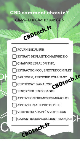 CBD comment choisir - cbdtech