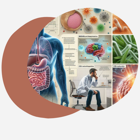 Lien Microbiote et CBD : Stop à la Dépression