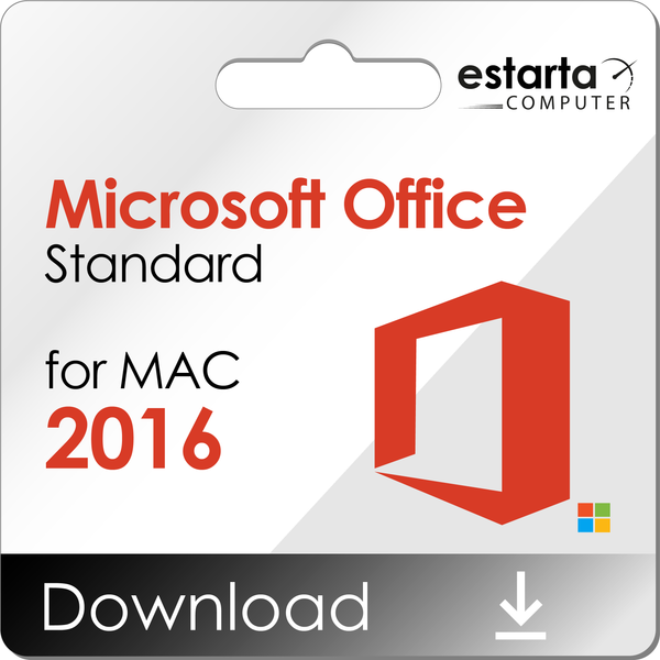 microsoft office 2016 for mac standard comes with