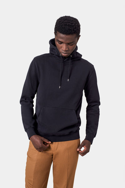 Organic Oversized Hood - Heather Grey