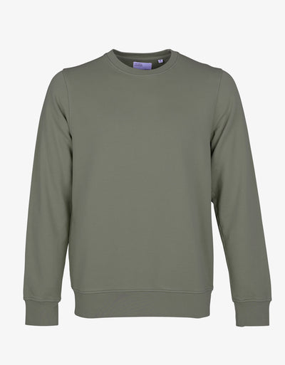 Threshold Crew Neck Long Sleeve T-Shirt Classic Fit - Olive Green