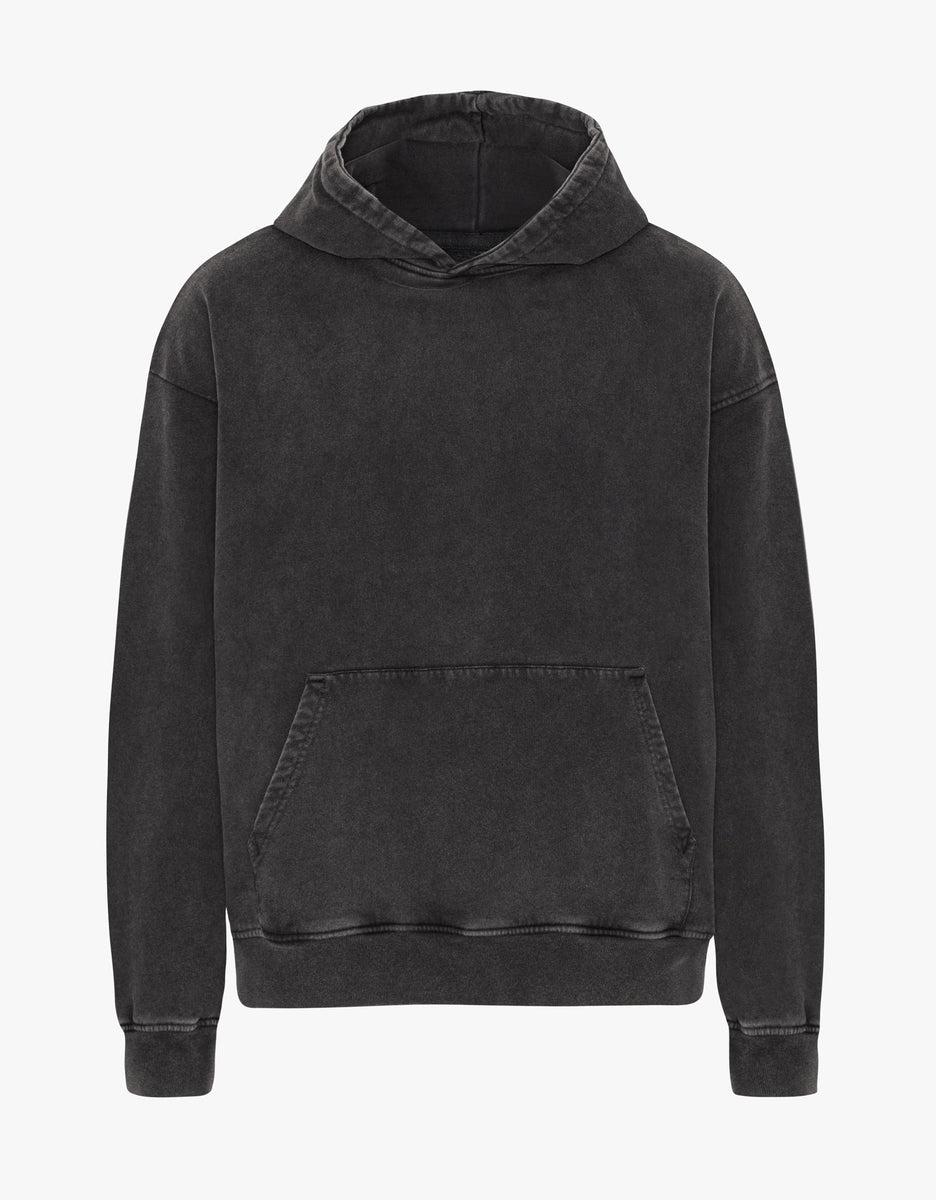 Organic Oversized Hood - Faded Black