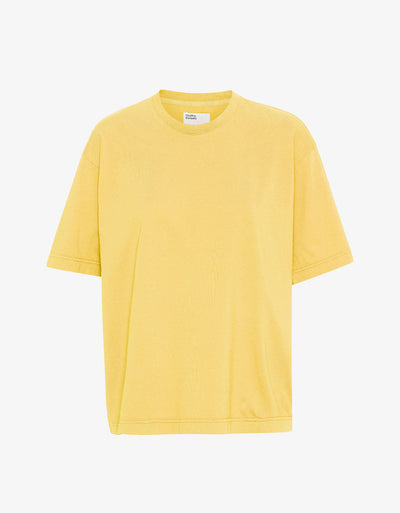 Oversized Organic T-Shirt - Lemon Yellow