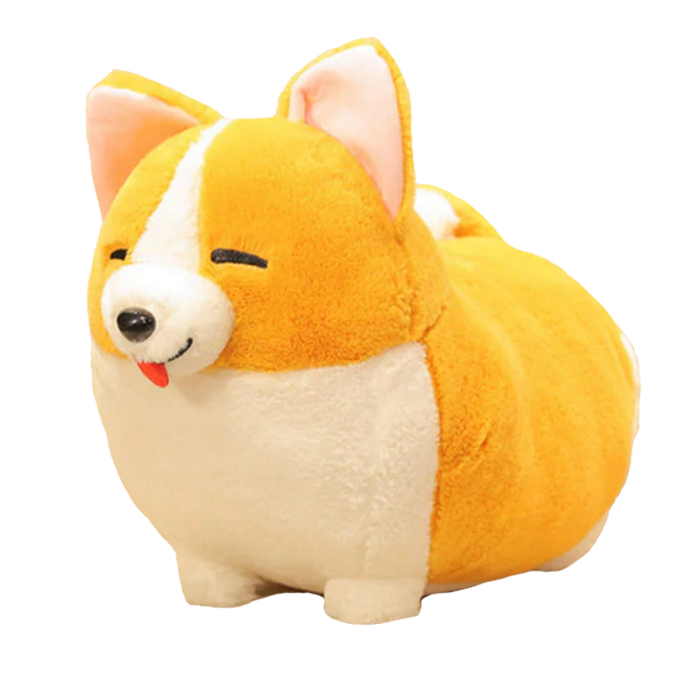 giant stuffed corgi