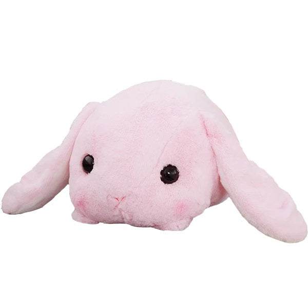 pink bunny plushie