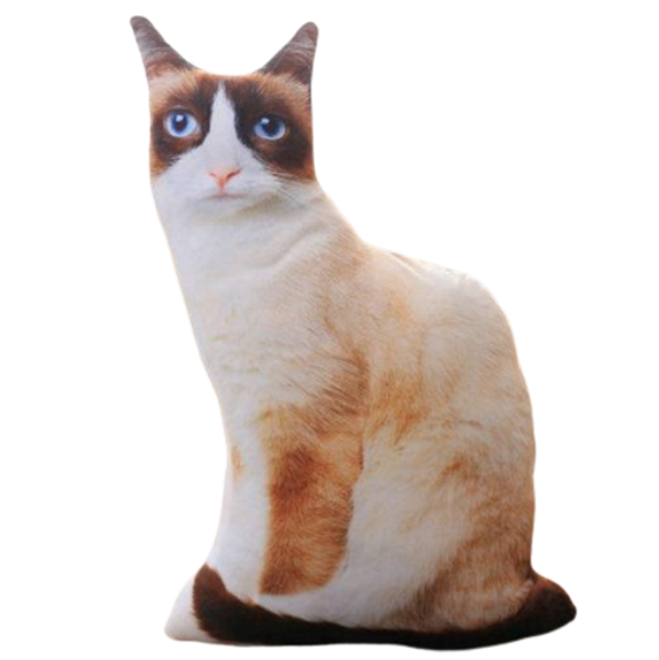 stuffed siamese cat toy