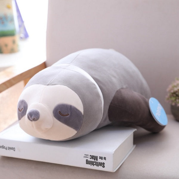 Stuffed Sloth Plush Pillow Soft Toy 