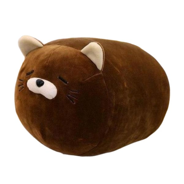 brown cat plush