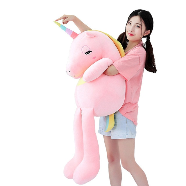 pink unicorn teddy bear