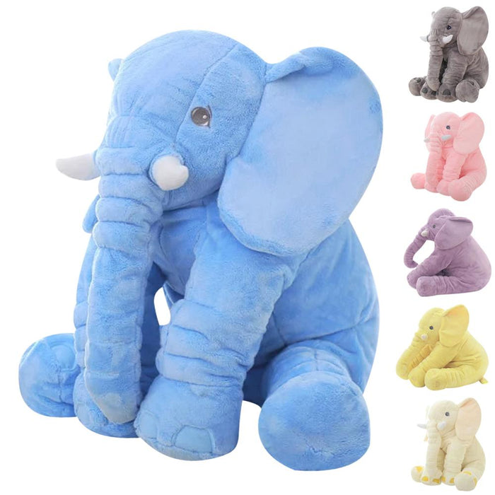 baby elephant teddy pillow