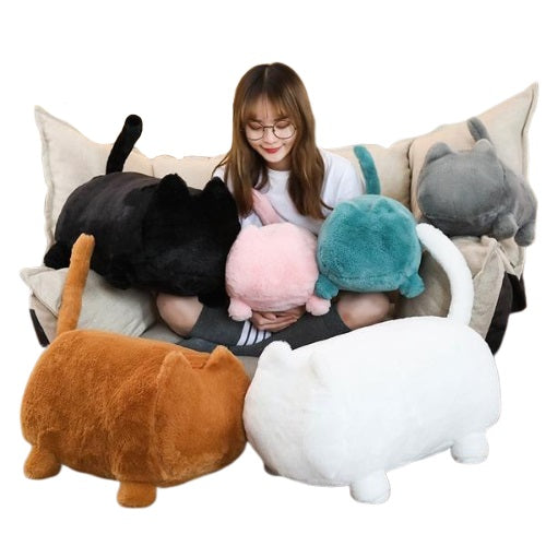 fluffy animal pillows