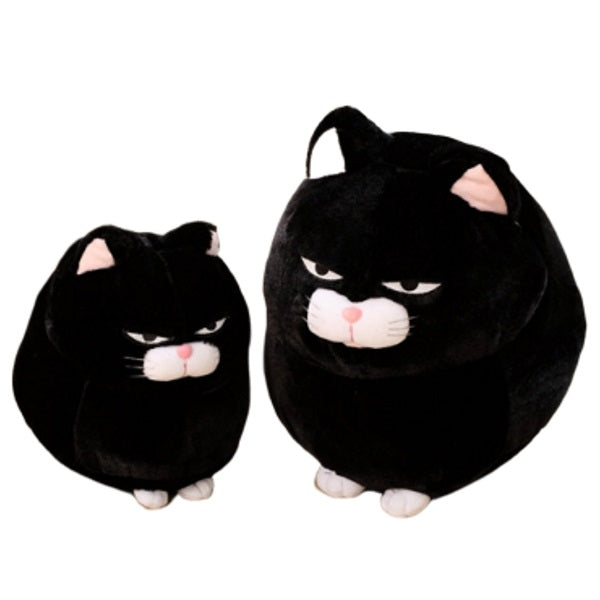 black cat stuffed animal