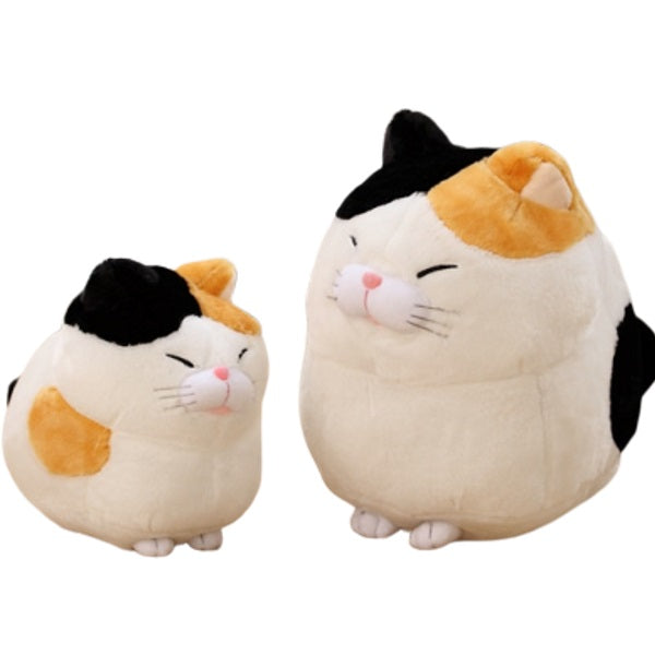 stuffed calico cat