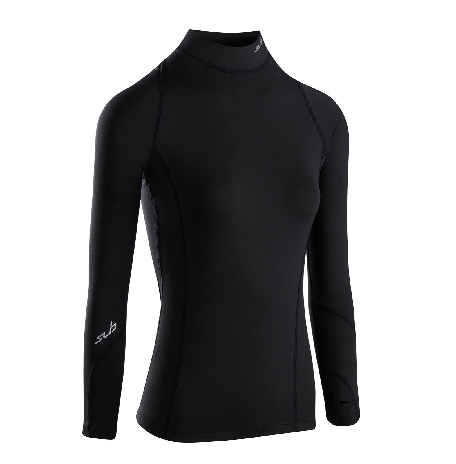 mock neck thermal top