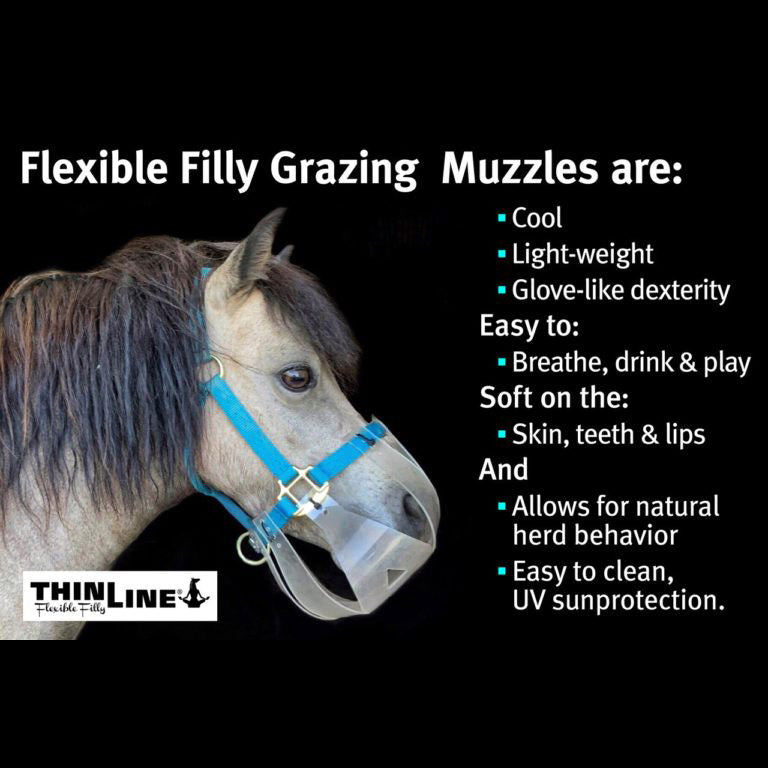 flexible filly slow feed muzzle