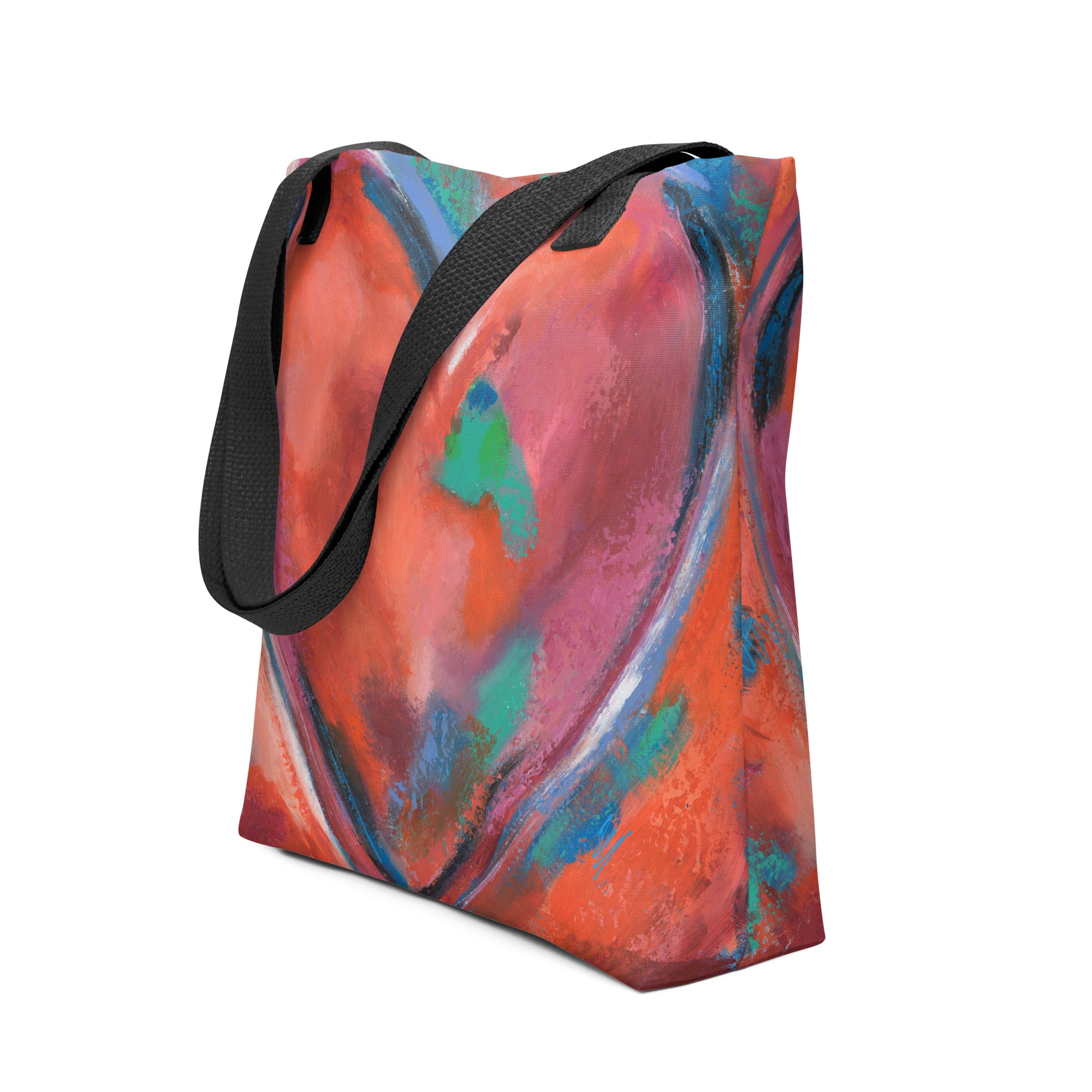"Bold Heart" Tote Bag