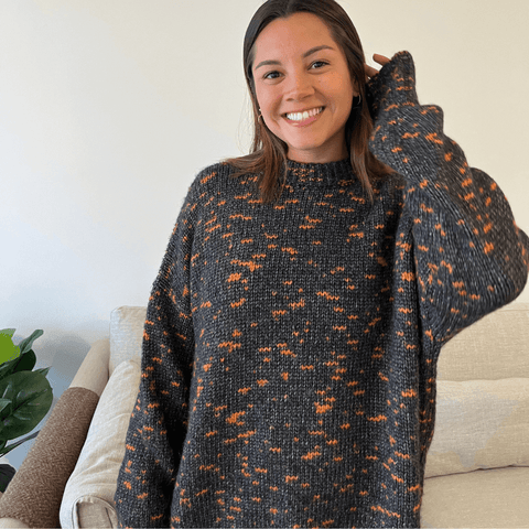 Knitted Alpaca sweater