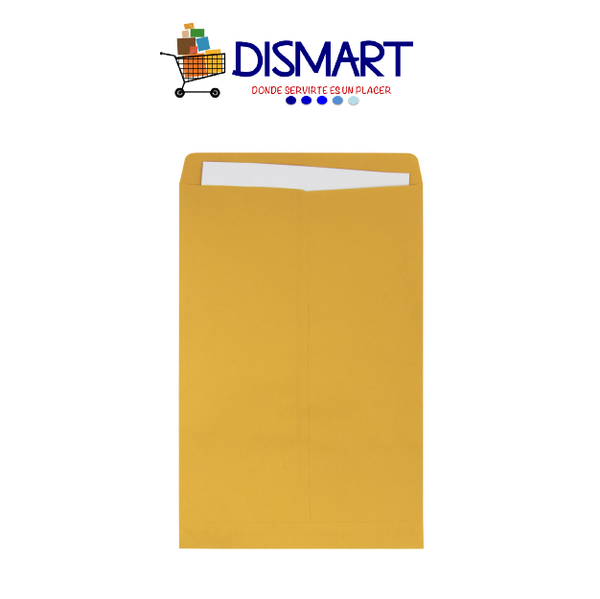 Bolsa Papel Kraft 6 Libra ( Alto 35cm, Ancho 15.8cm, Fuelle 6cm) – Dismart  GT