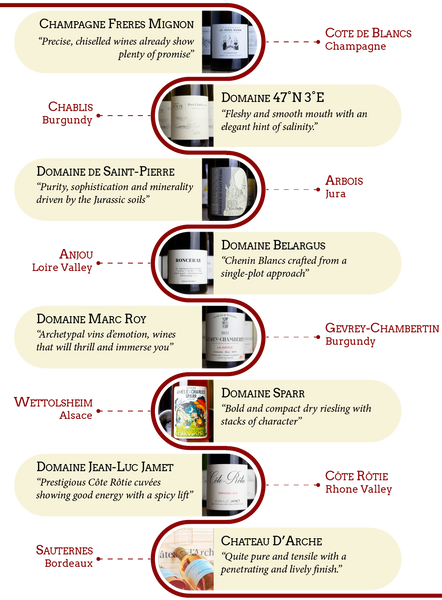 List of Producers for Market: Freres Mignon, 47N3E, Saint-Pierre, Belargus, Marc Roy, Sparr, Jean-Luc Jamet, D'Arche