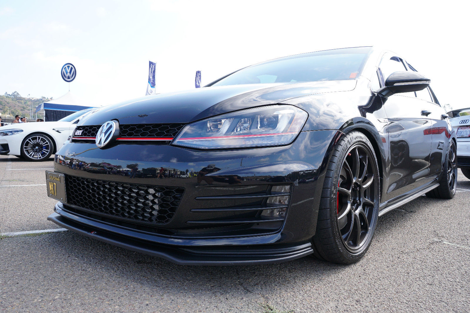 mk7 gti front plate mount