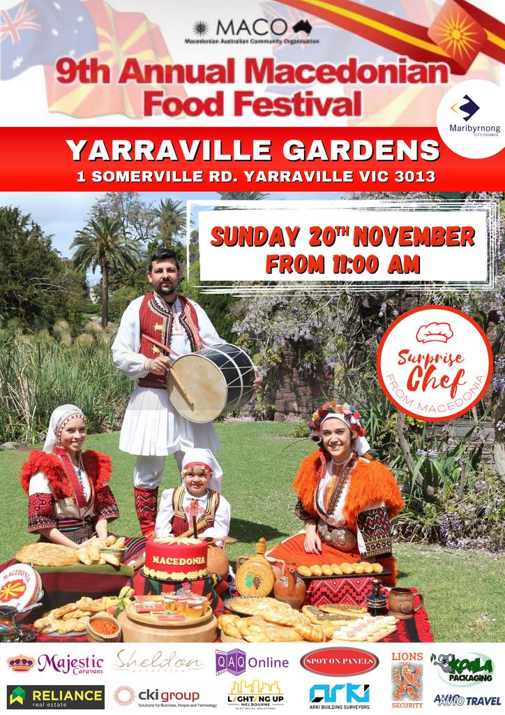 MACEDONIAN FOOD FESTIVAL – Macedonian Australian Community Organisation