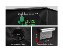 Load image into Gallery viewer, Greenfingers Hydroponics Grow Tent Kits Hydroponic Grow System 2.4m x 1.2m x 2m 600D Oxford
